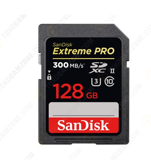 Sandisk Extreme Pro SDXC UHS II 300MB/S 128GB